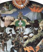 Diego Rivera The World painting